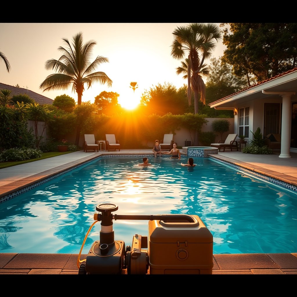 swimming pool supply store - Illustration 3