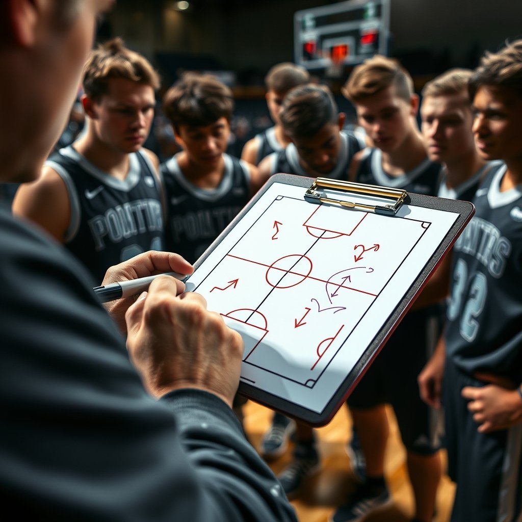 coaches clipboard in action