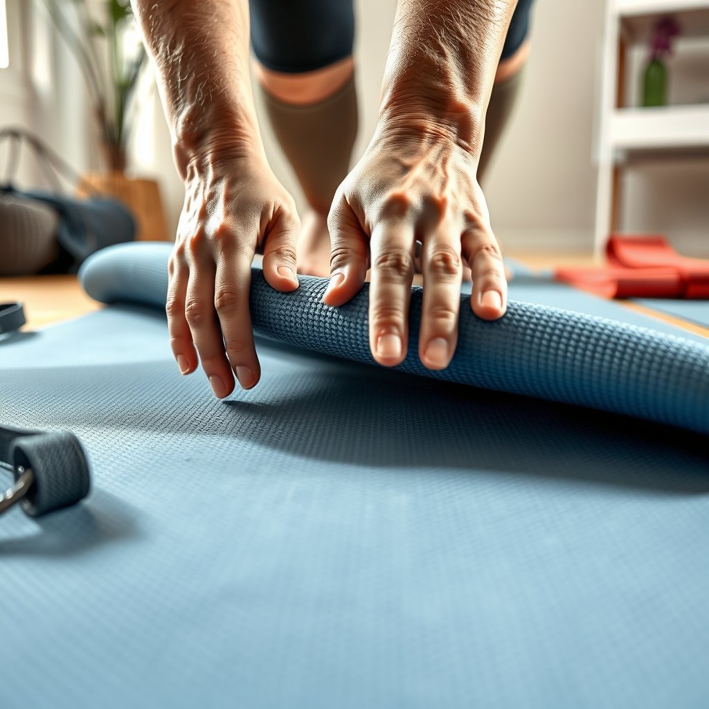 Yoga Instructors Agree : These 11 Things Will Instantly Make Your Mat More Comfortable 2 yoga mat in action