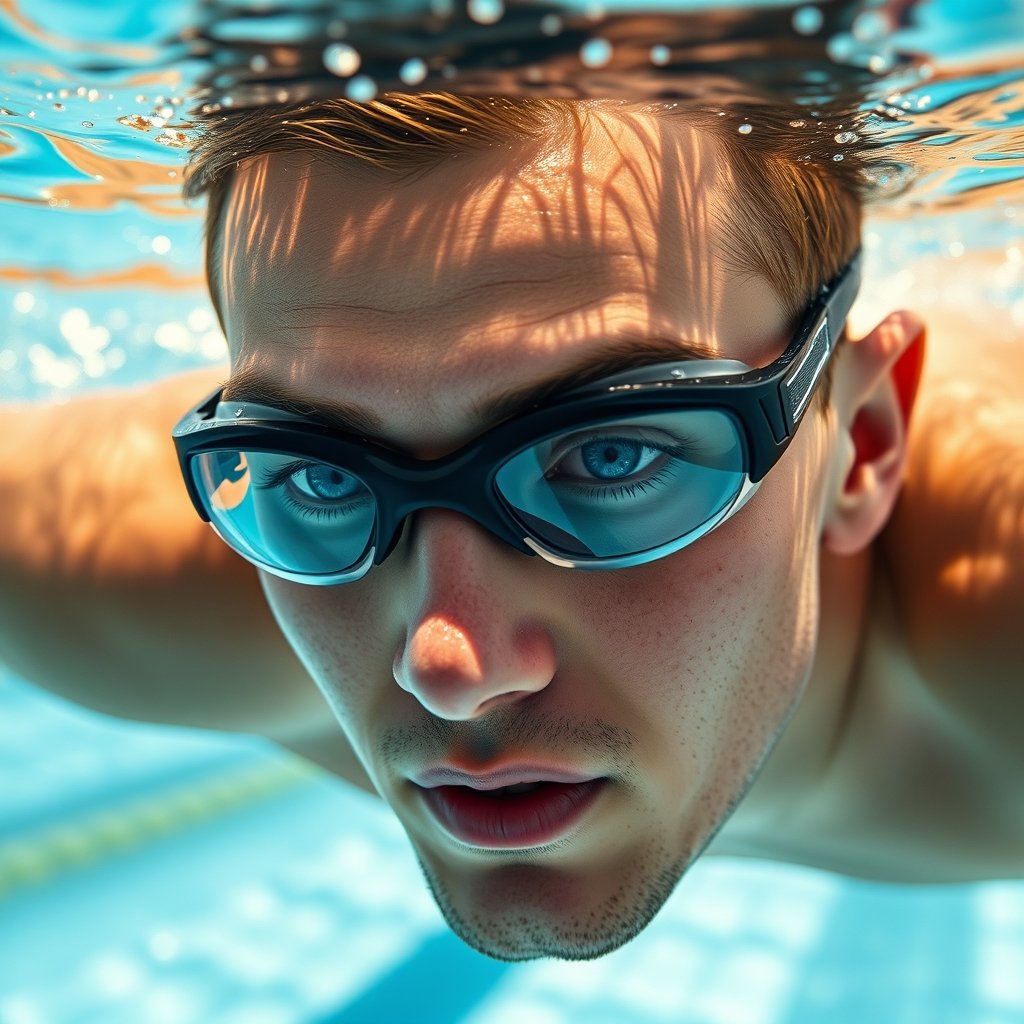 7 Swim Goggles Worth Buying for Serious Swimmers 2 swim goggles in action