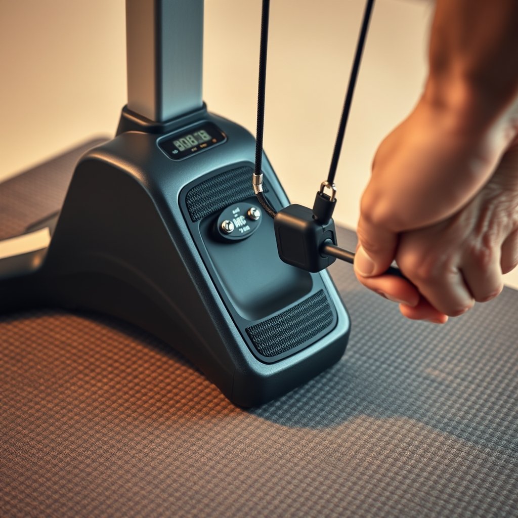 stepper machine in action