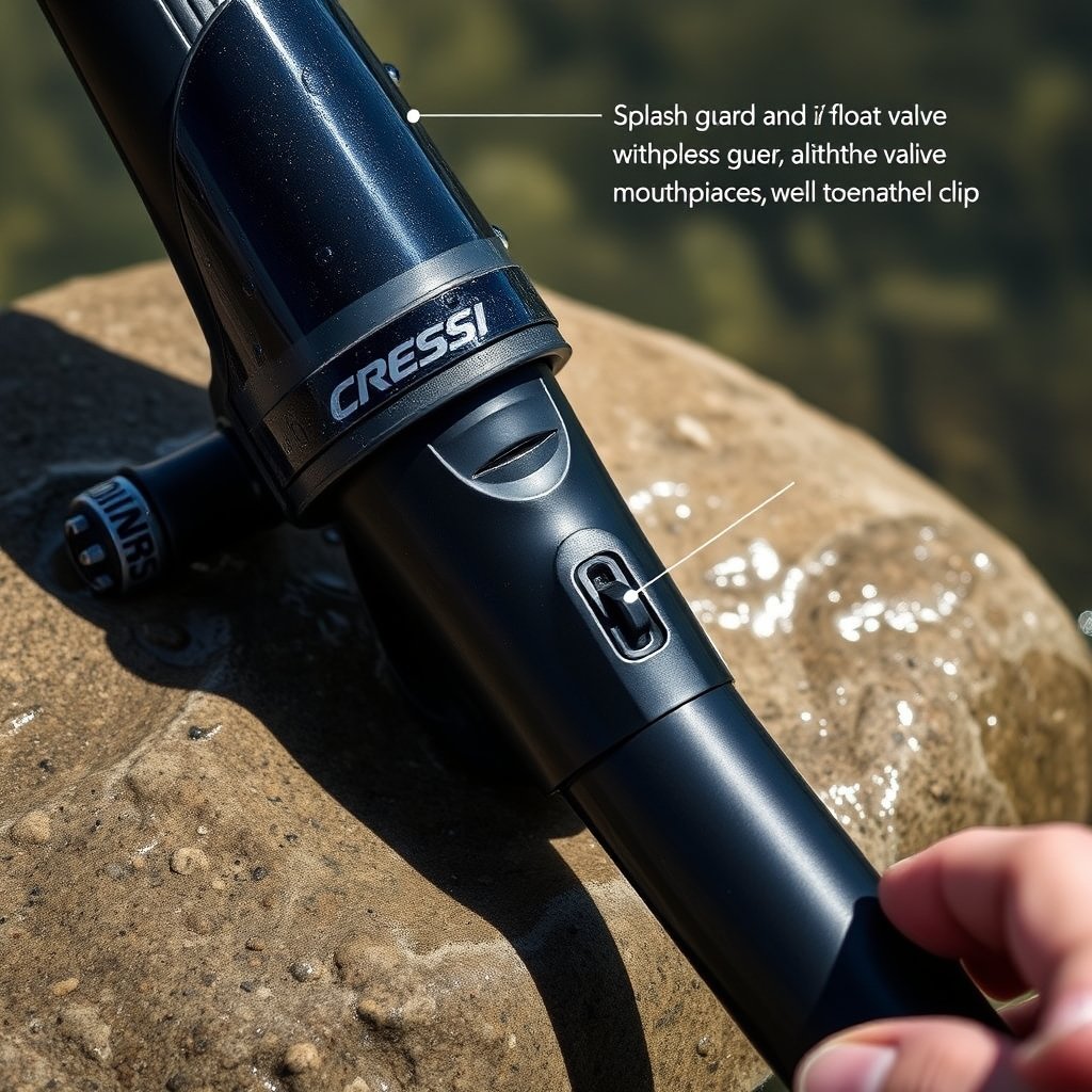 10 Steps to Getting the Most Out of Your Dry Snorkel — Most Divers Never Go This Deep 2 dry snorkel in action