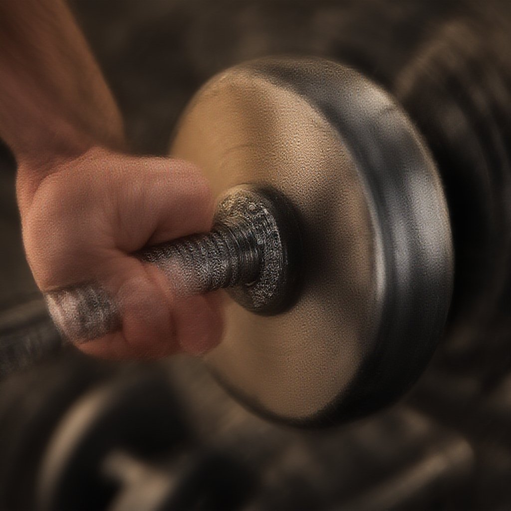 The Ultimate Dumbbell Collar Checklist: 4 Things Every Lifter Must Verify Before Training 2 dumbbell collars in action