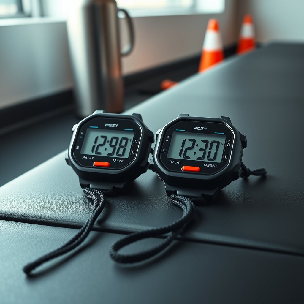 2 Steps to Using a Digital Stopwatch the Way Professional Coaches Actually Time Athletes 1 digital stopwatch product view