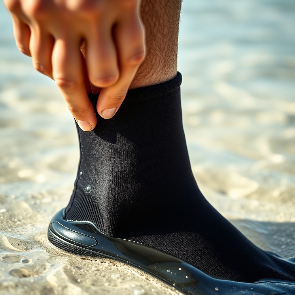 3 Steps to Choosing Water Socks That Actually Protect Your Feet All Day Long 2 water socks in action