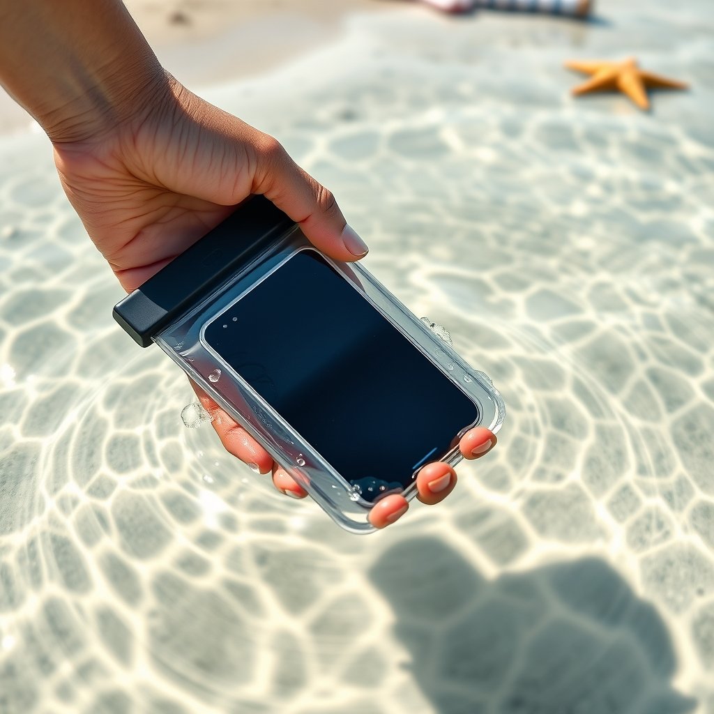 8 Waterproof Pouch Secrets That Could Save Your iPhone From Permanent Water Damage 2 waterproof pouch in action